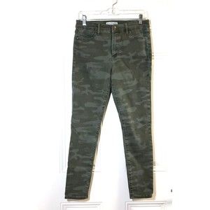 Social Standard by Sanctuary Jeans Womens Size 6 High-Rise Skinny Stretch Camo